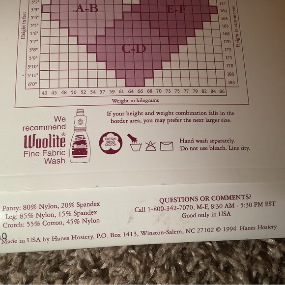 Hanes silk reflections control top pantyhose, color travel buff, size: AB - Picture 7 of 12